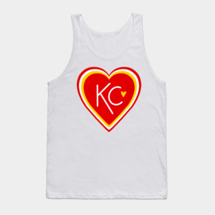 KC Love Red & Yellow Tank Top