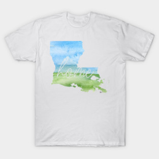 Louisiana Home State T-Shirt