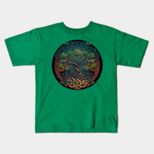 Celtic Tree of Life Kids T-Shirt
