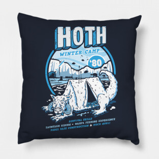 Hoth Winter Camp Pillow