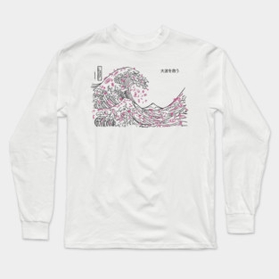Save The Great Wave Long Sleeve T-Shirt
