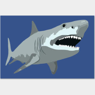 Shark Posters and Art