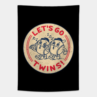 Twins Minnesota 3 Tapestry