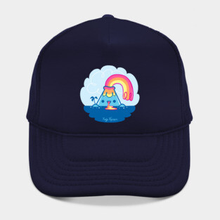 Kawaii Volcano Hat