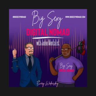 Big Sexy Digital Nomad Logo Art T-Shirt
