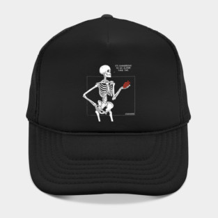 Skeleton Love Hat