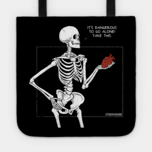 Skeleton Love Tote