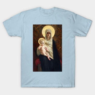 Virgin and Child - Ernest Hebert T-Shirt