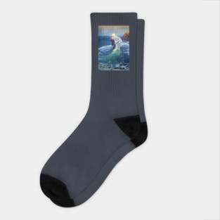 The Mermaid - Howard Pyle Socks
