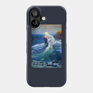 The Mermaid - Howard Pyle Phone Case