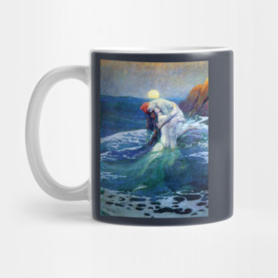 The Mermaid - Howard Pyle Mug