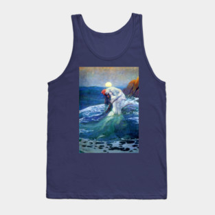 The Mermaid - Howard Pyle Tank Top