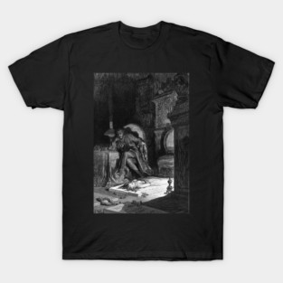 The Raven - Gustave Dore T-Shirt