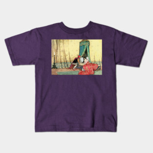 Sleeping Beauty - Warwick Goble Kids T-Shirt