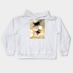 The Cat and the Fiddle - Arthur Rackham Kids Hoodie
