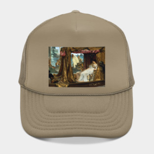 The Meeting of Antony and Cleopatra, 41 BC - Sir Lawrence Alma-Tadema Hat