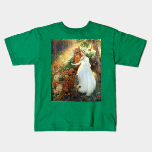 The Goblin Market - Hilda Hechle Victorian aesthetic Kids T-Shirt