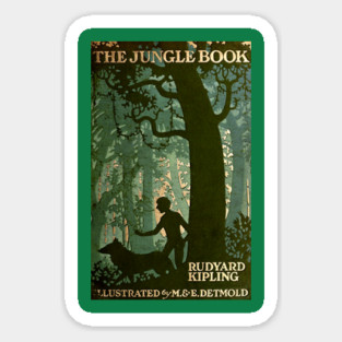The Jungle Book - Rudyard Kipling, M. & E. Detmold Magnet