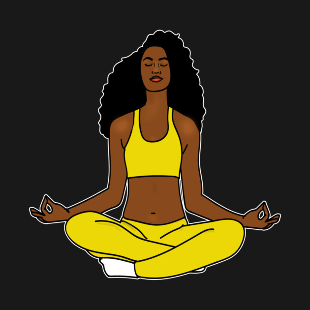 Zen Meditation, Yoga Afro African by logiamerch