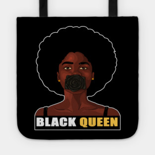 Black Queen Afro Pride Tote