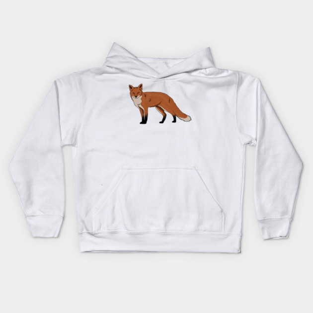 Fox design Kids Hoodie by logiamerch