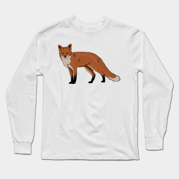 Fox design Long Sleeve T-Shirt by logiamerch