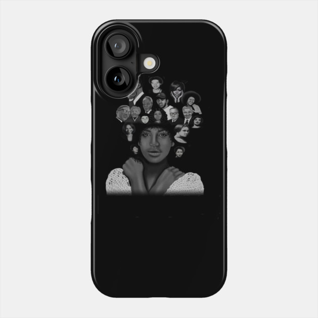 I am Black History, African Pirde Phone Case by logiamerch