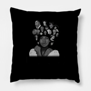I am Black History, African Pirde Pillow