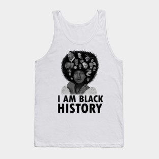 I am Black History, African Pirde Tank Top