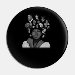 I am Black History, African Pirde Pin