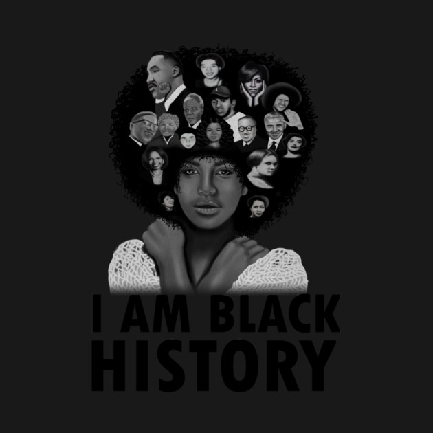 I am Black History, African Pirde by logiamerch