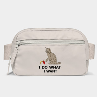 I do what I want Cat Funny Cat Lover Bag