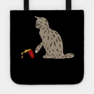 I do what I want Cat Funny Cat Lover Tote