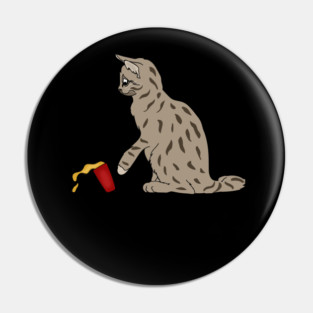 I do what I want Cat Funny Cat Lover Pin