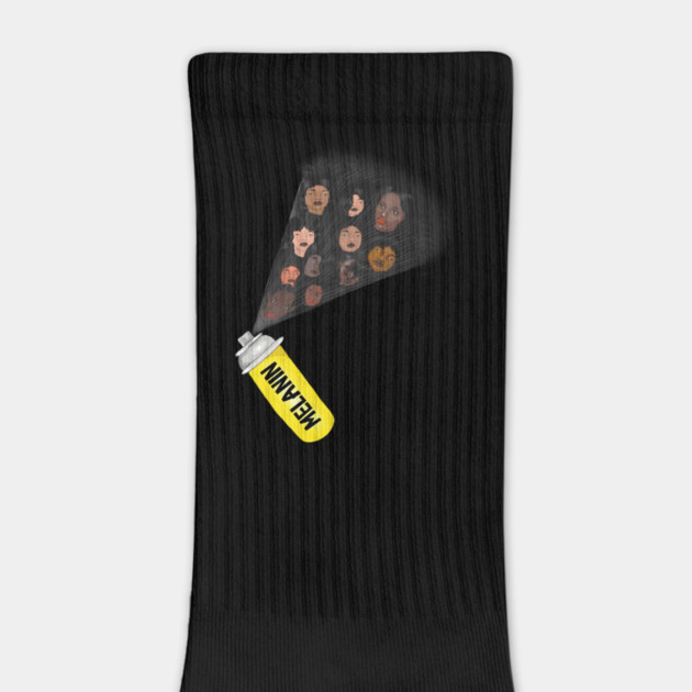 Melanin Spar, Melanin Poppin Afro Black Pirde by logiamerch