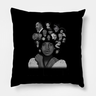 My Roots, Black African History Afro Pillow