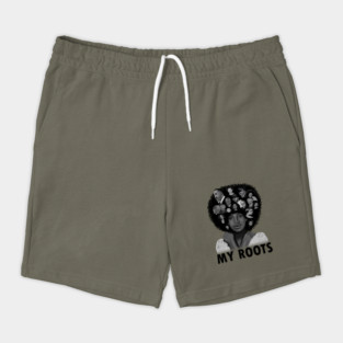 My Roots, Black African History Afro Shorts