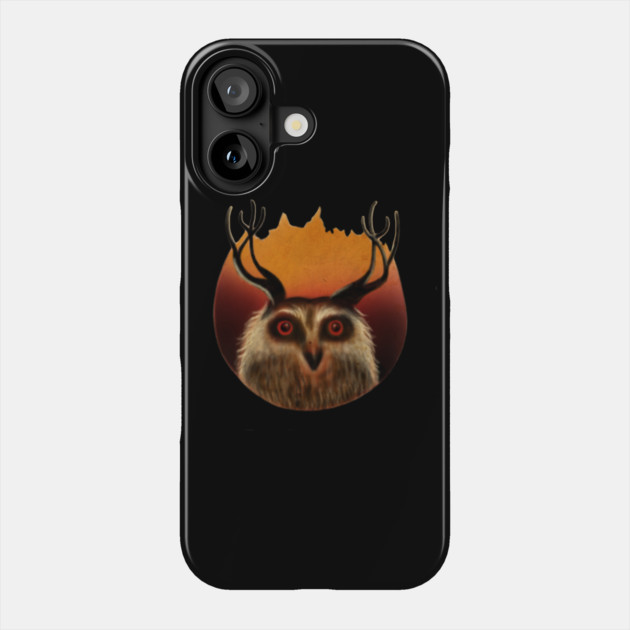 Owl Deer, Animal Phone Case by logiamerch