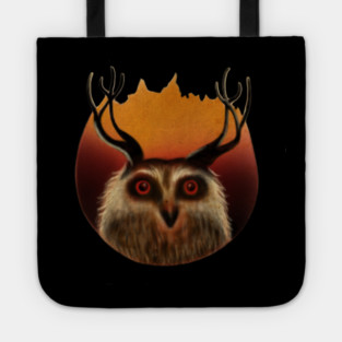 Owl Deer, Animal Tote