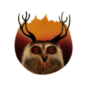 Owl Deer, Animal T-Shirt