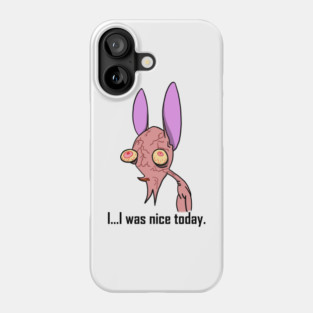 Ren and Stimpy I was nice today Phone Case