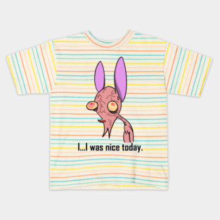 Ren and Stimpy I was nice today Kids T-Shirt