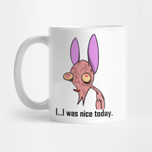 Ren and Stimpy I was nice today Mug