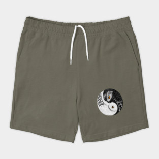 Owl Yin Yang, Love Owls, Zen Meditation Shorts