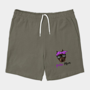 Pittie Mom, Pitbull Lover Shorts