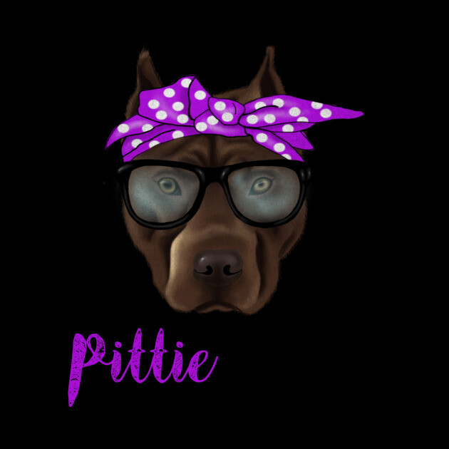 Pittie Mom, Pitbull Lover by logiamerch