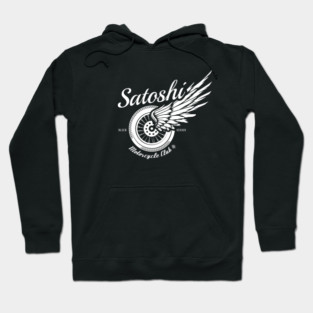 Satoshi Motorcycle Club (dark) Hoodie