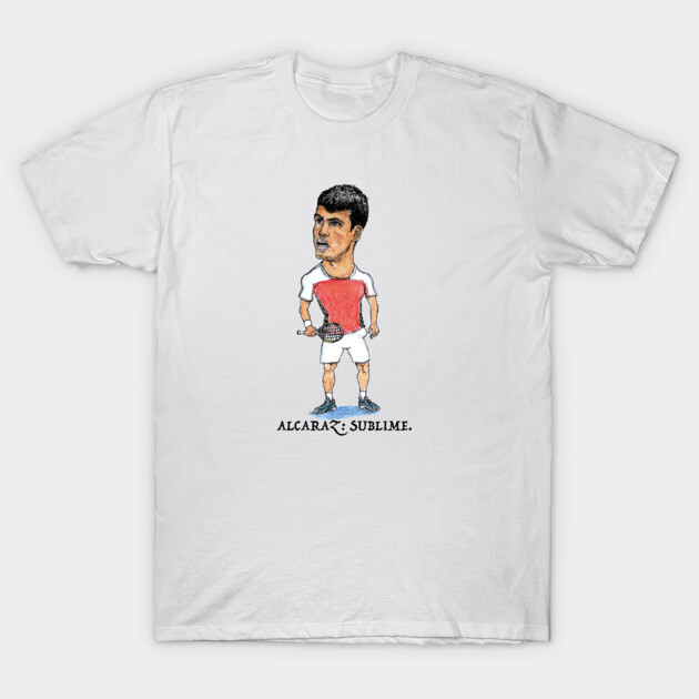 Carlos Alcaraz Pro tennis player Carlos Alcaraz T-Shirt
