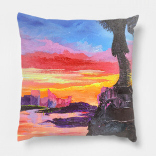 Keeper of the Plains Pillow