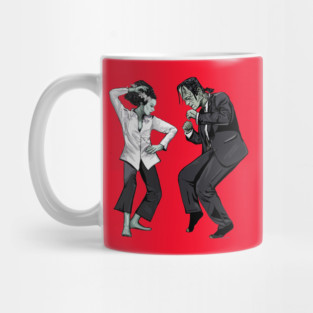Pulp Frankenstein Halloween Mug